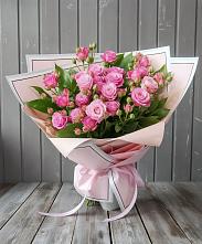 Букет Розовый кустик в Алексеевской Волгоградской области