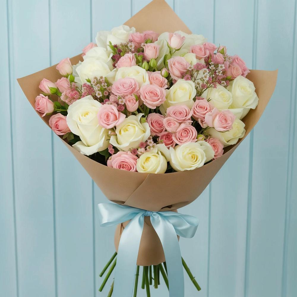 Букет цветов из: Розы в Алексеевской Волгоградской области