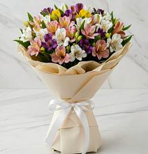 Букет цветов из:  Альстромерии в Алексеевской Волгоградской области