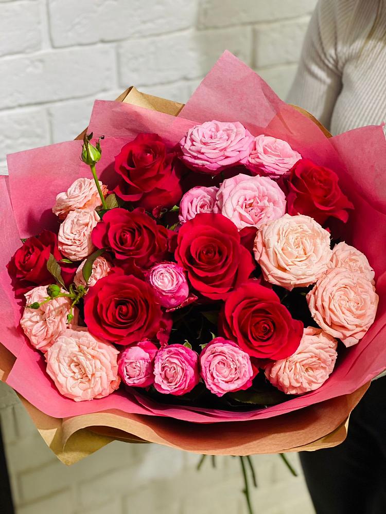 Букет цветов из: Розы в Алексеевской Волгоградской области