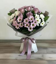 Букет цветов из:  Хризантемы и Розы #REPLACE_PRED# Алексеевской Волгоградской области