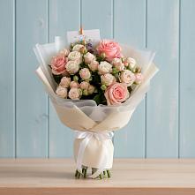 Букет цветов из:  Розы #REPLACE_PRED# Алексеевской Волгоградской области